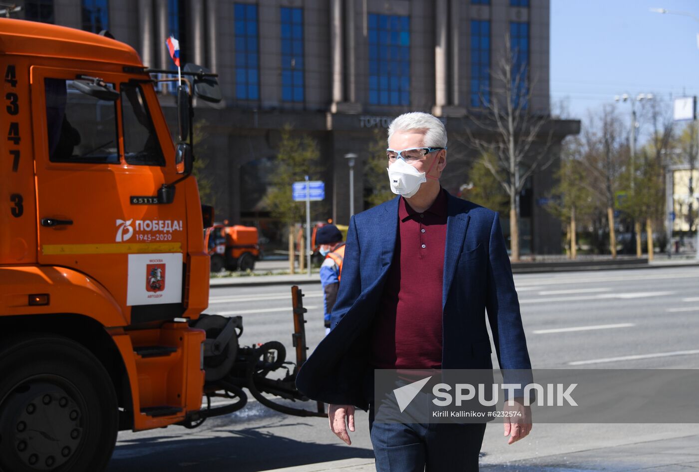 Russia Coronavirus Disinfection