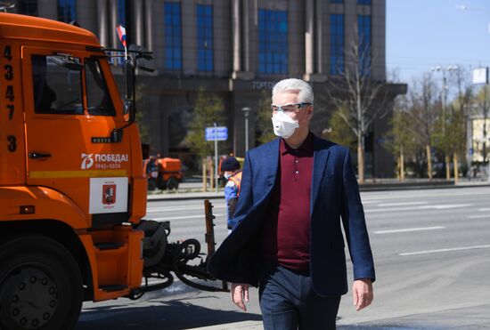 Russia Coronavirus Disinfection