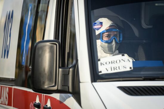 Azerbaijan Coronavirus Paramedics