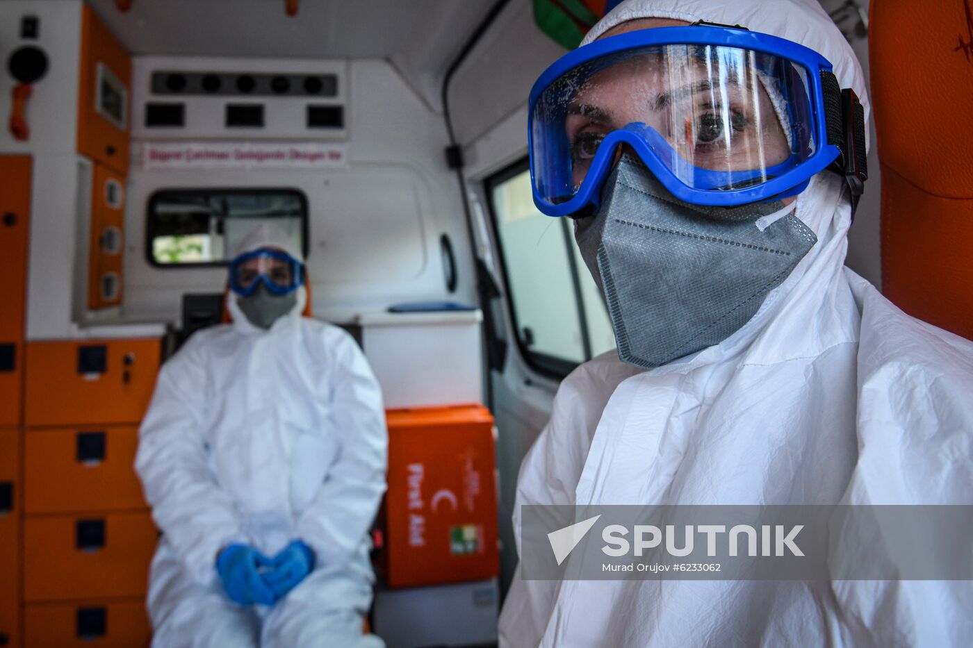 Azerbaijan Coronavirus Paramedics