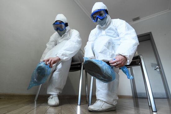Azerbaijan Coronavirus Paramedics