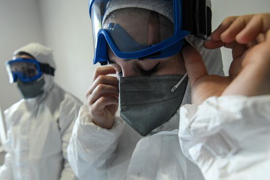 Azerbaijan Coronavirus Paramedics