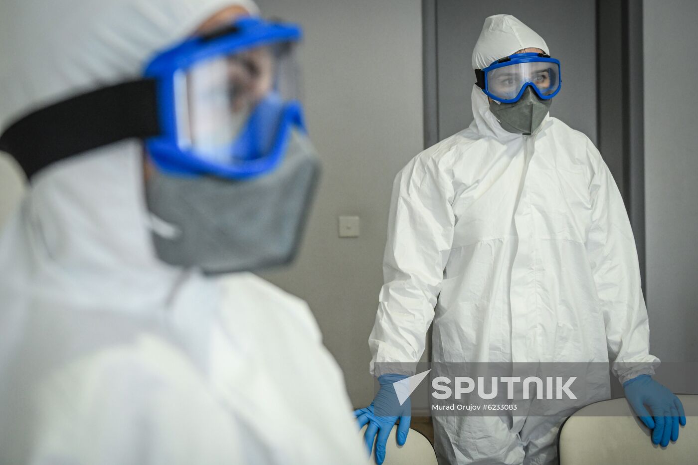 Azerbaijan Coronavirus Paramedics