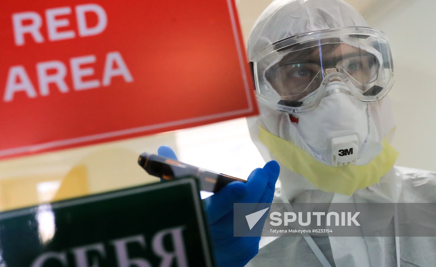 Russia Coronavirus Red Area