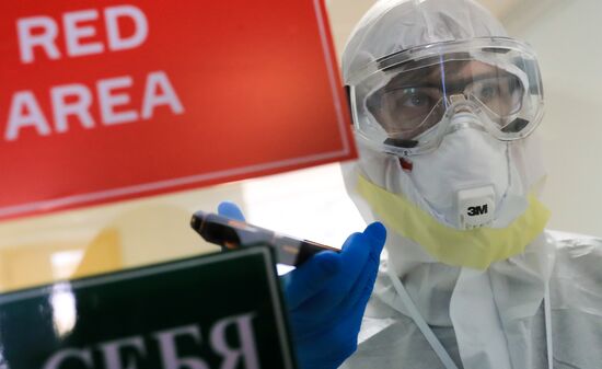 Russia Coronavirus Red Area