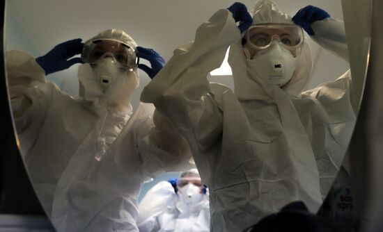 Russia Coronavirus Red Area