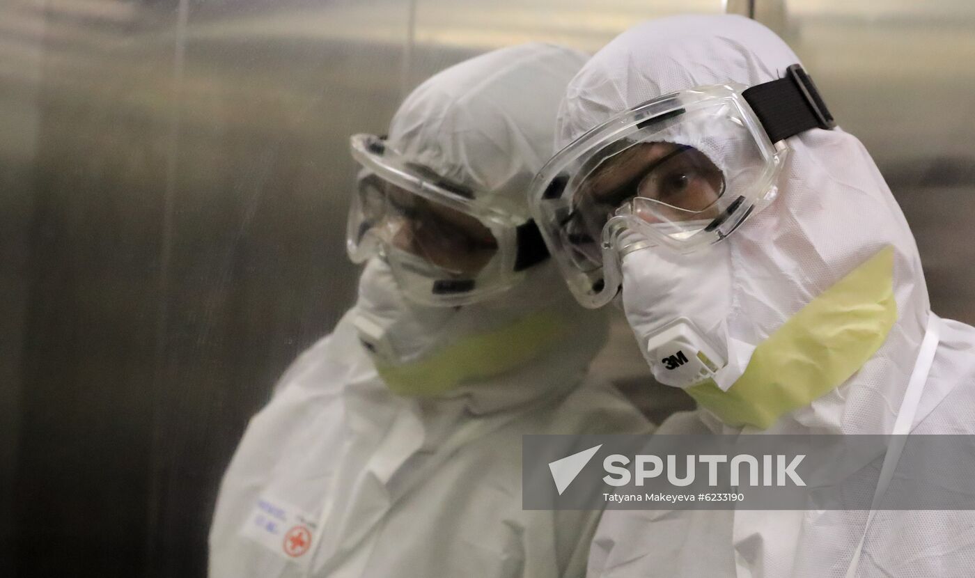 Russia Coronavirus Red Area