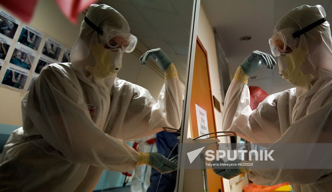 Russia Coronavirus Red Area