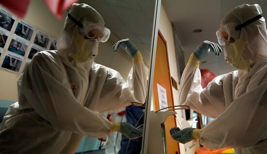 Russia Coronavirus Red Area