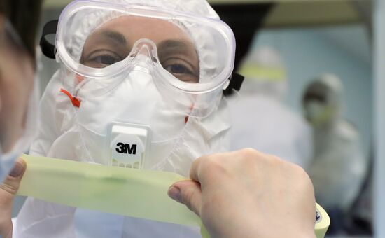 Russia Coronavirus Red Area