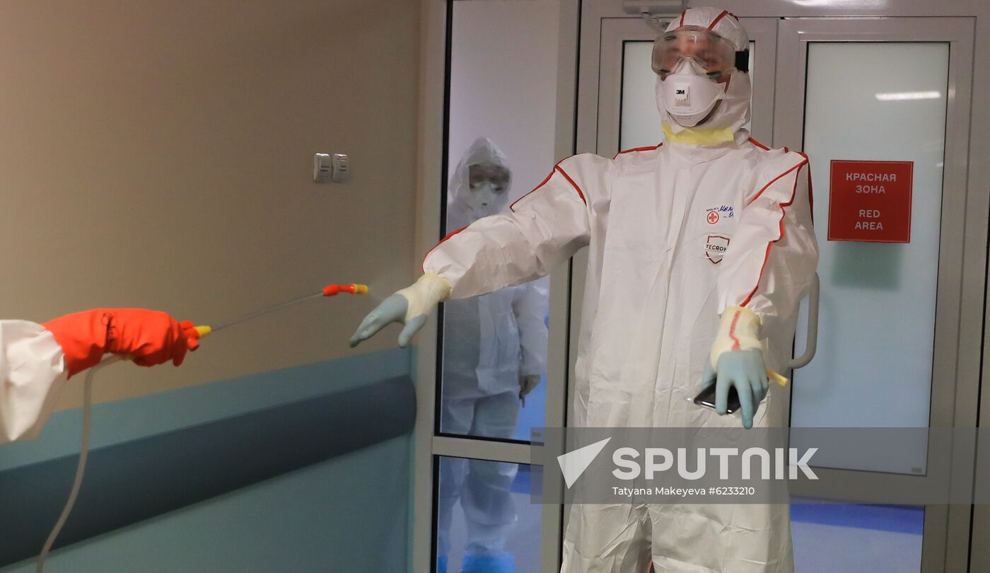 Russia Coronavirus Red Area