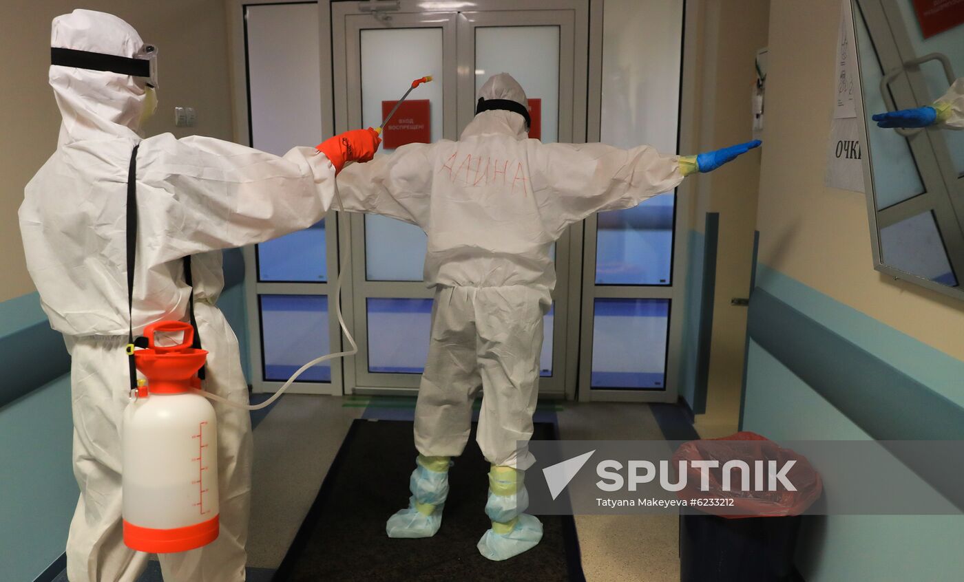 Russia Coronavirus Red Area