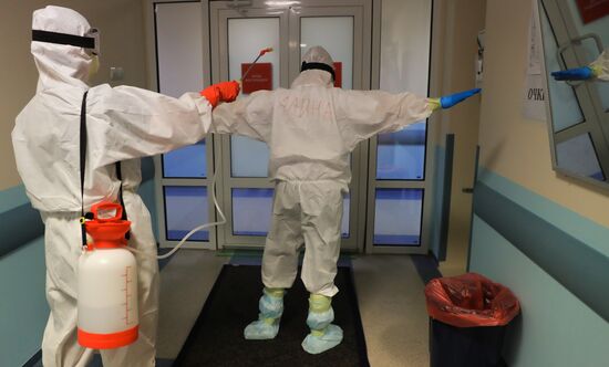 Russia Coronavirus Red Area