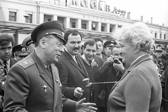 Soviet pilot Lyobov Ulanova