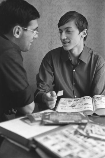 Soviet chess player Anatoly Karpov