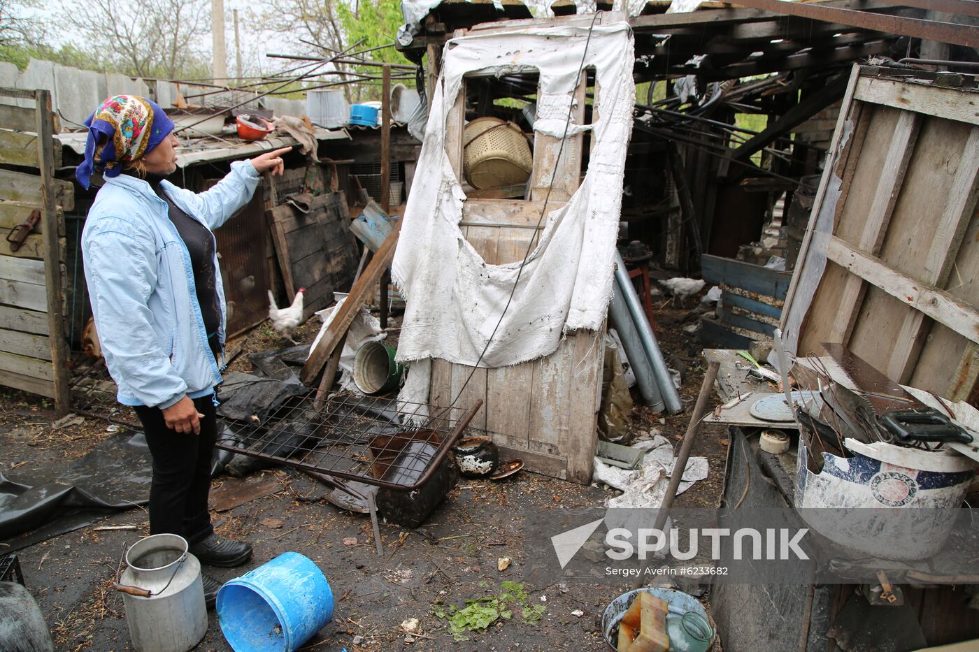 Ukraine DPR Shelling