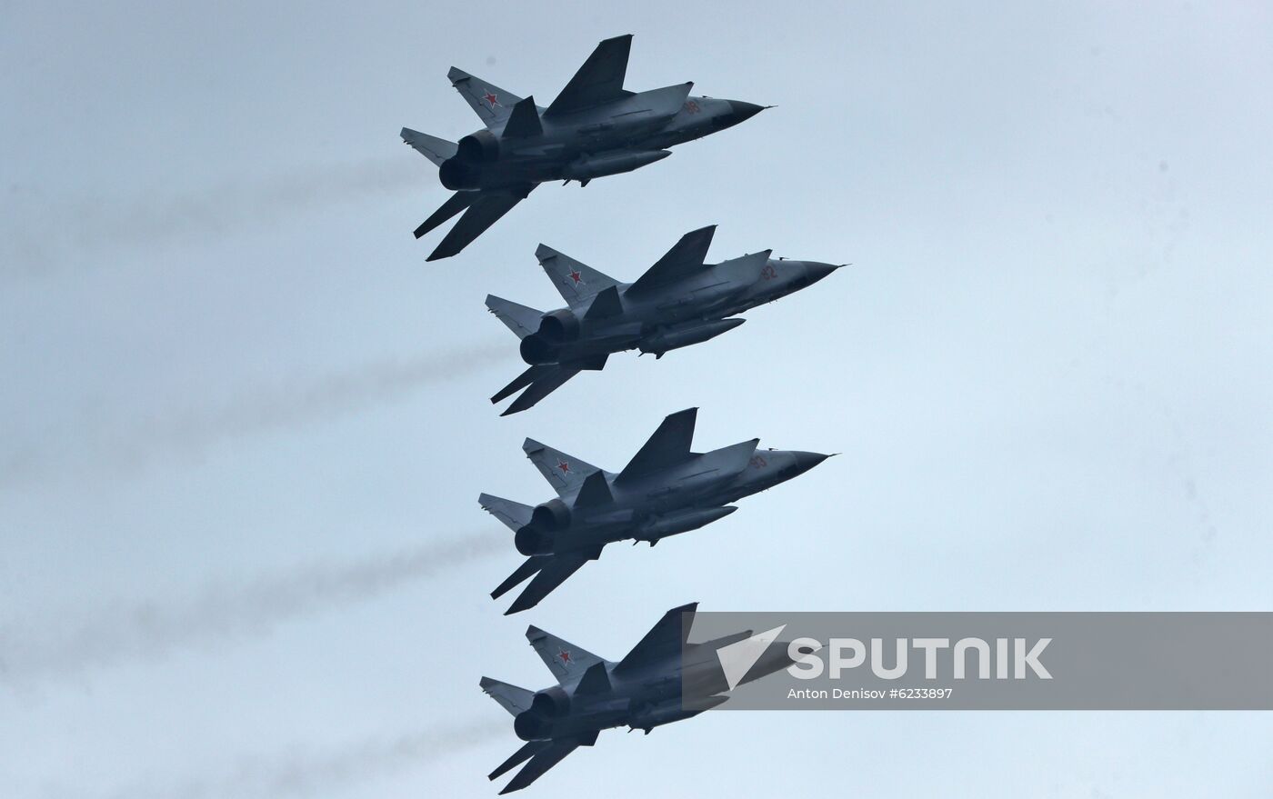 Russia Victory Day Parade Rehearsal