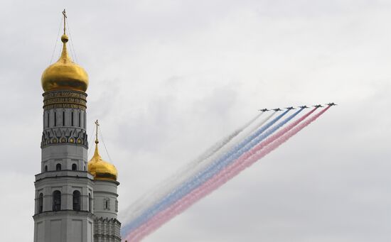 Russia Victory Day Parade Rehearsal