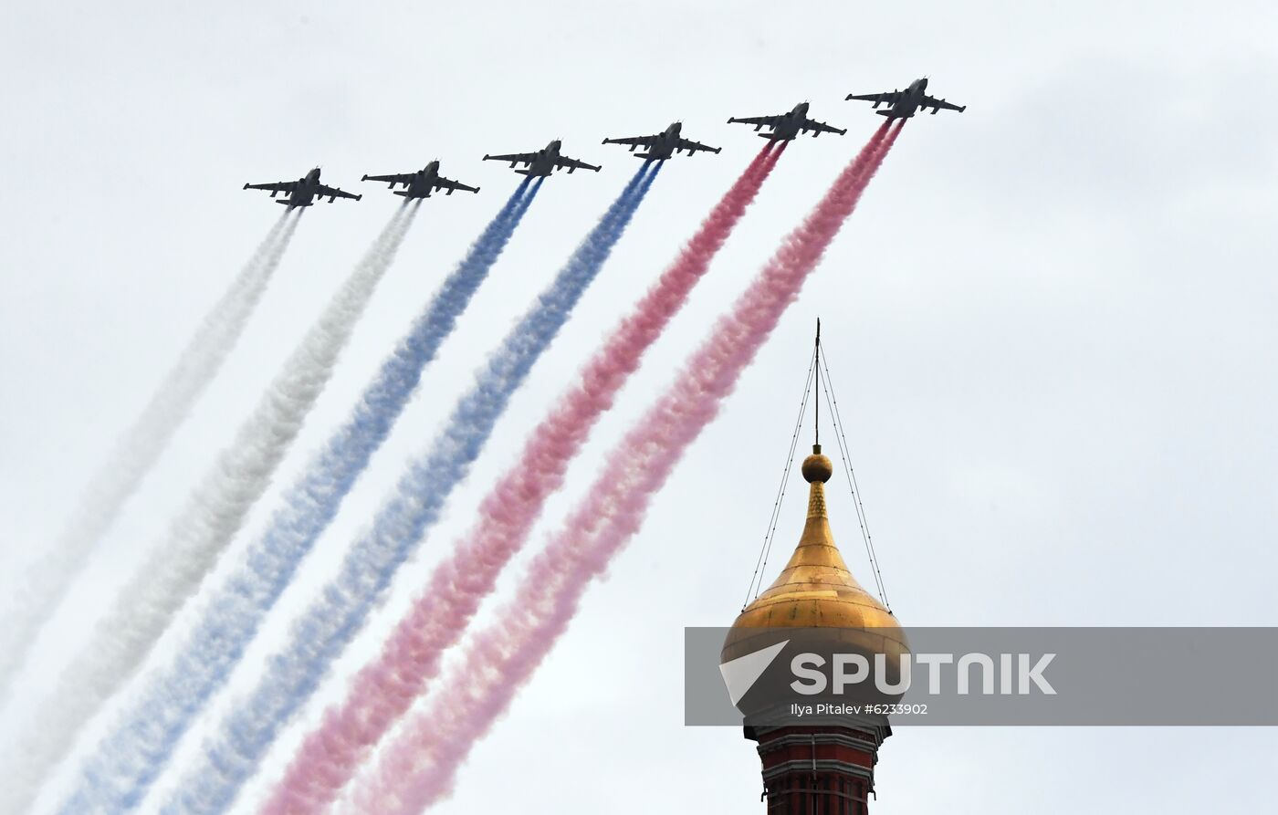 Russia Victory Day Parade Rehearsal