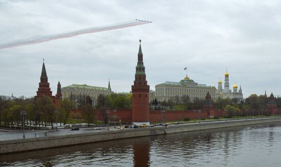 Russia Victory Day Parade Rehearsal