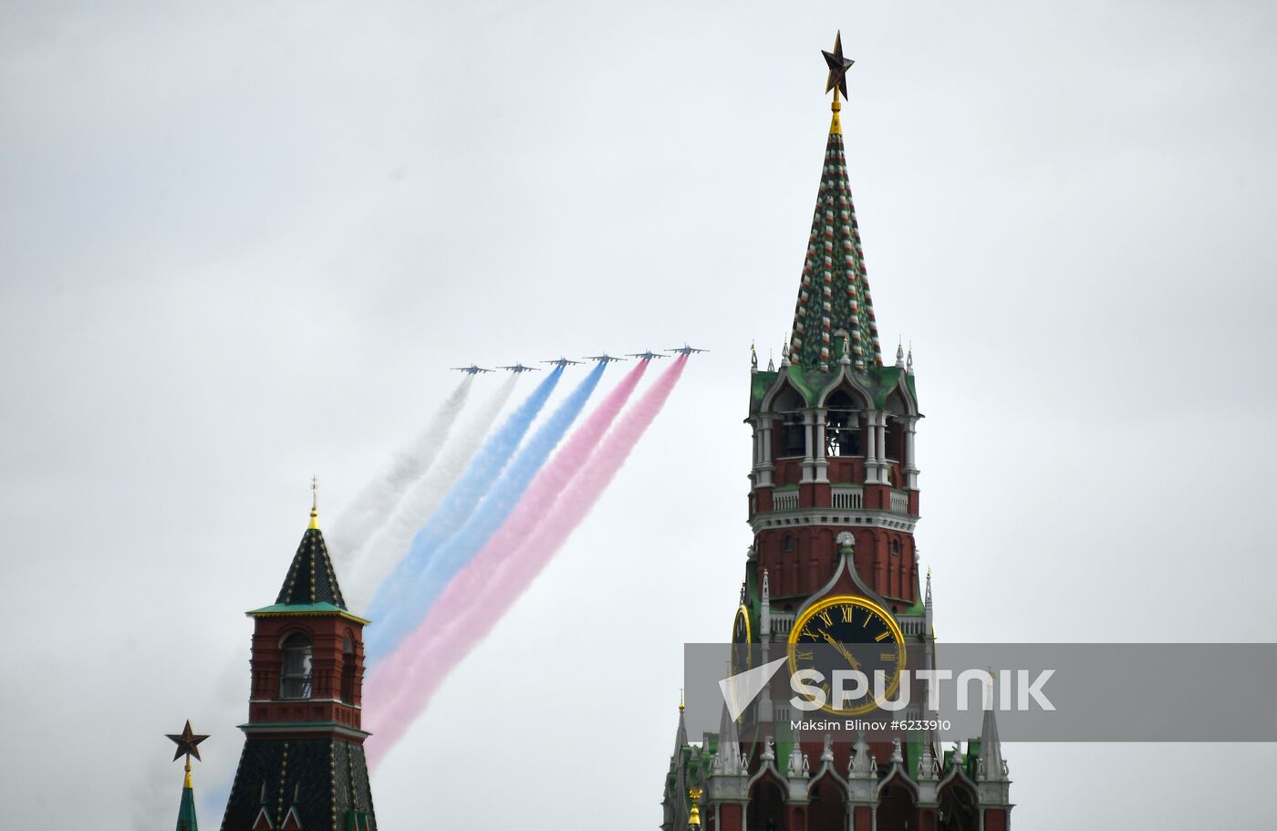 Russia Victory Day Parade Rehearsal