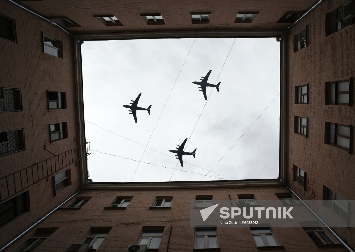 Russia Victory Day Parade Rehearsal