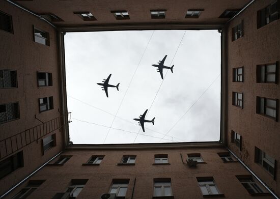 Russia Victory Day Parade Rehearsal