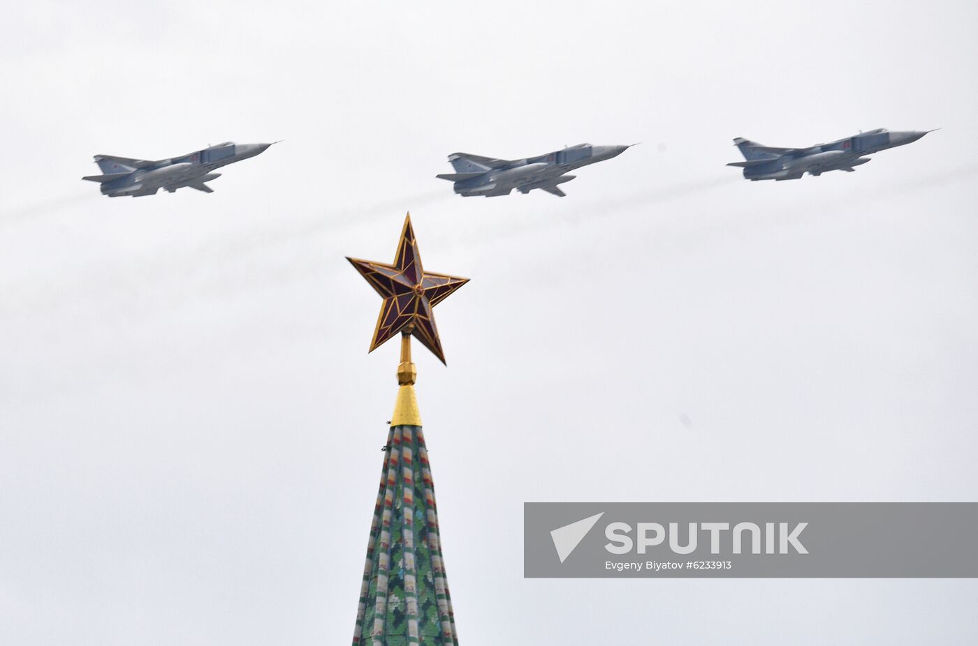 Russia Victory Day Parade Rehearsal