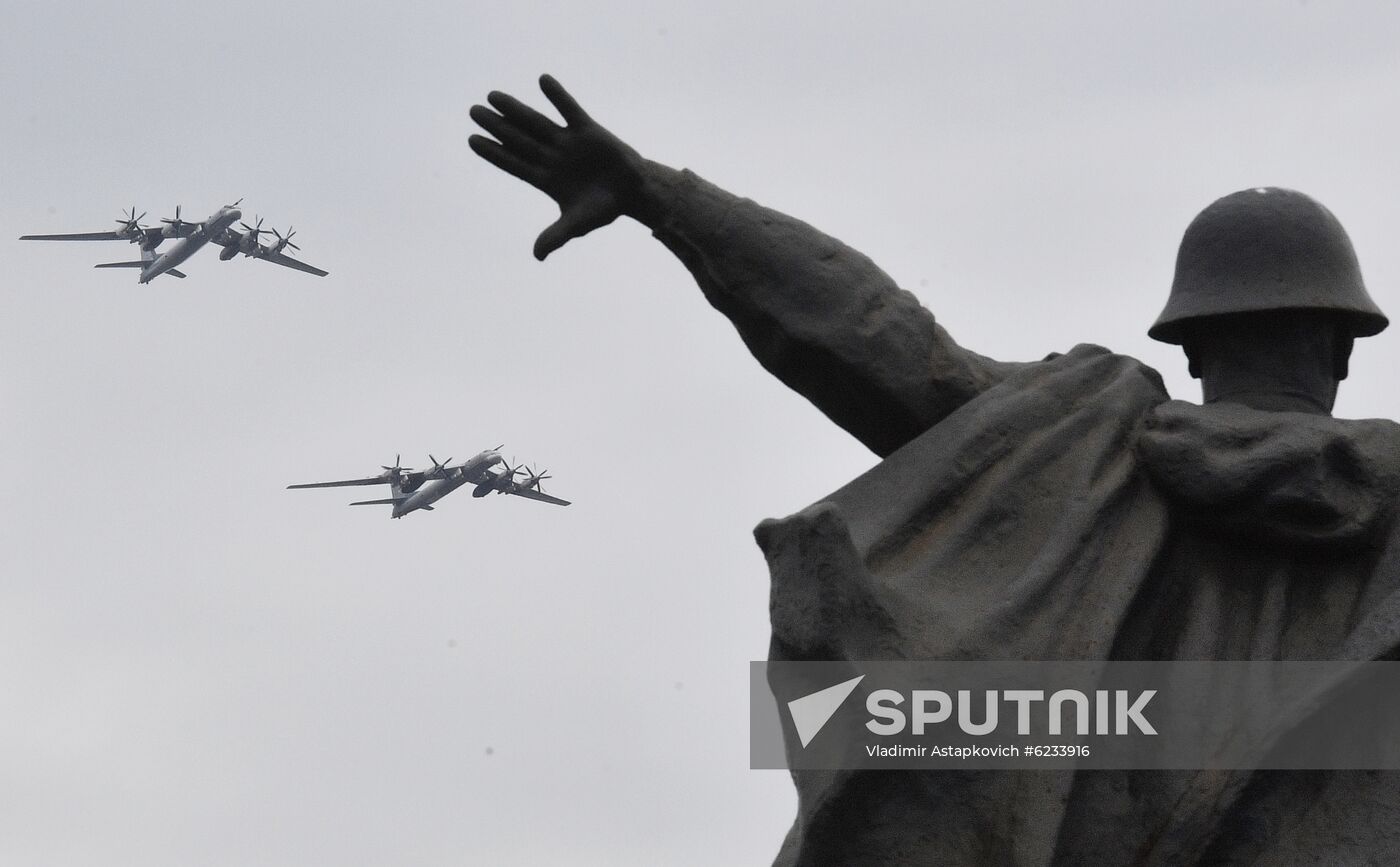 Russia Victory Day Parade Rehearsal