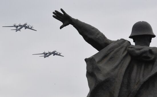 Russia Victory Day Parade Rehearsal