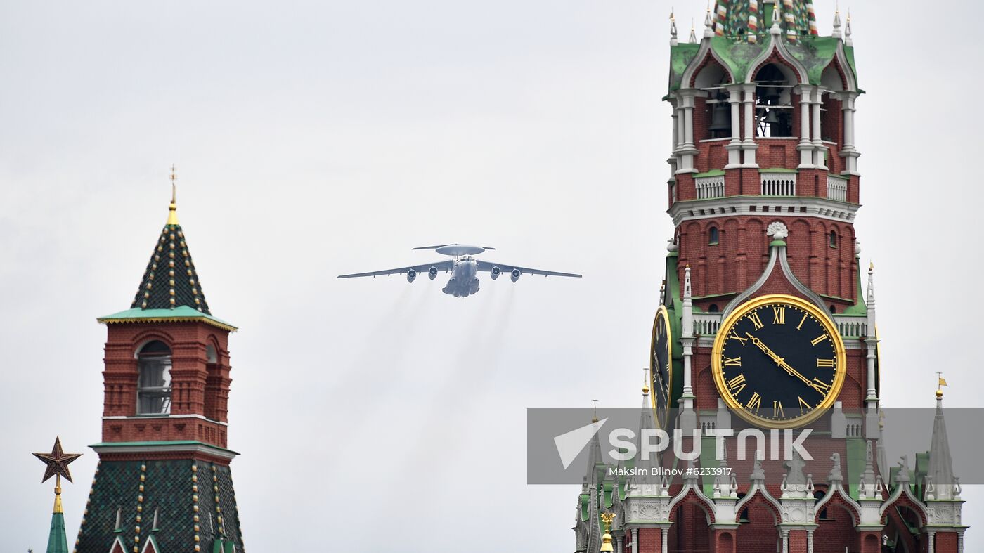 Russia Victory Day Parade Rehearsal