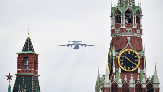 Russia Victory Day Parade Rehearsal