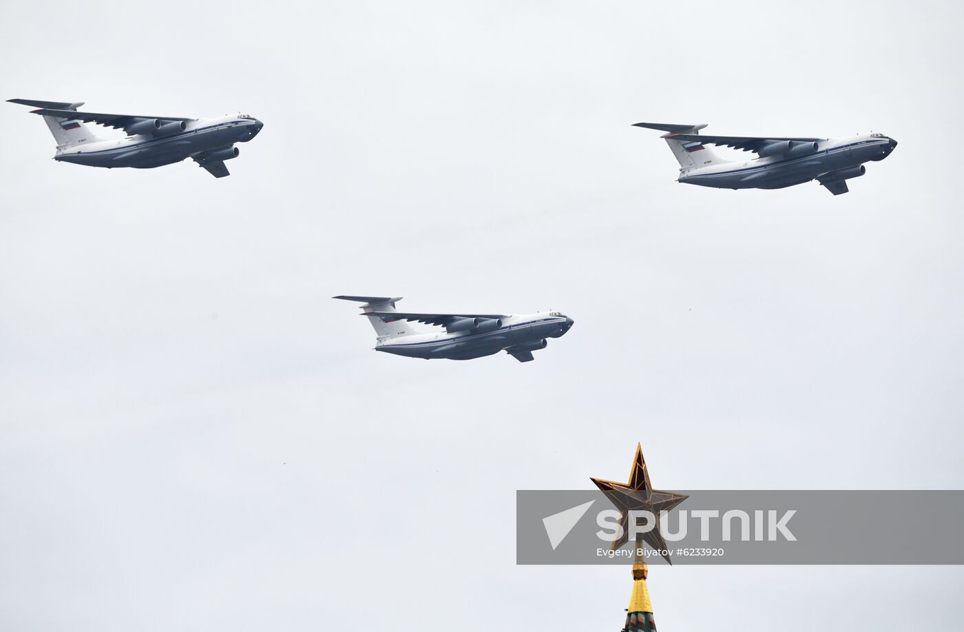 Russia Victory Day Parade Rehearsal