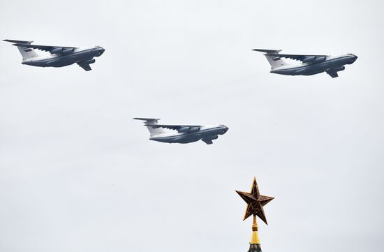 Russia Victory Day Parade Rehearsal