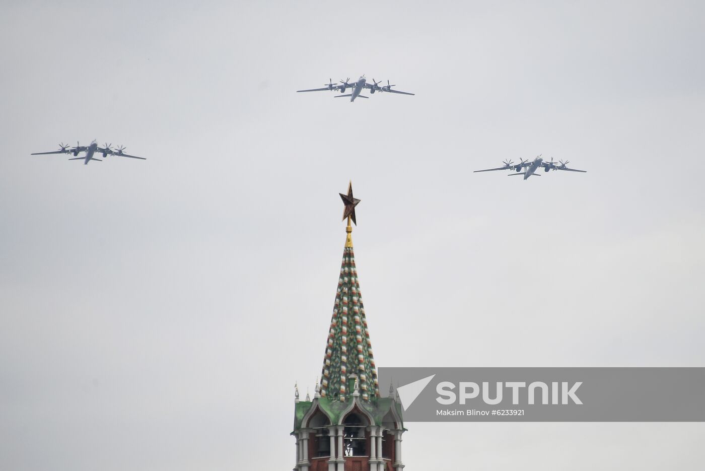 Russia Victory Day Parade Rehearsal