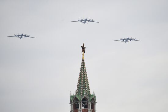 Russia Victory Day Parade Rehearsal