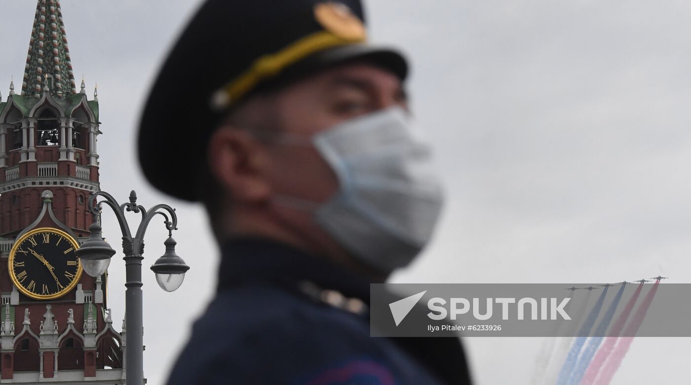 Russia Victory Day Parade Rehearsal