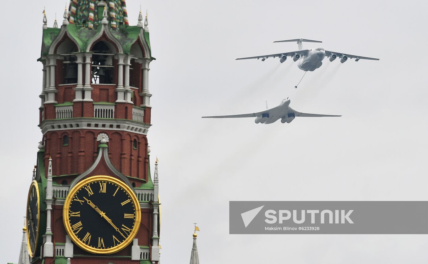 Russia Victory Day Parade Rehearsal