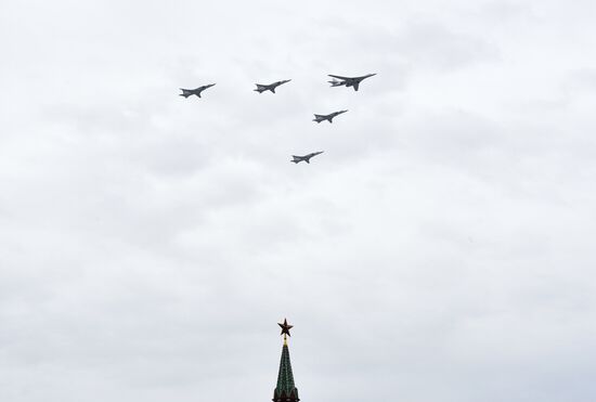 Russia Victory Day Parade Rehearsal