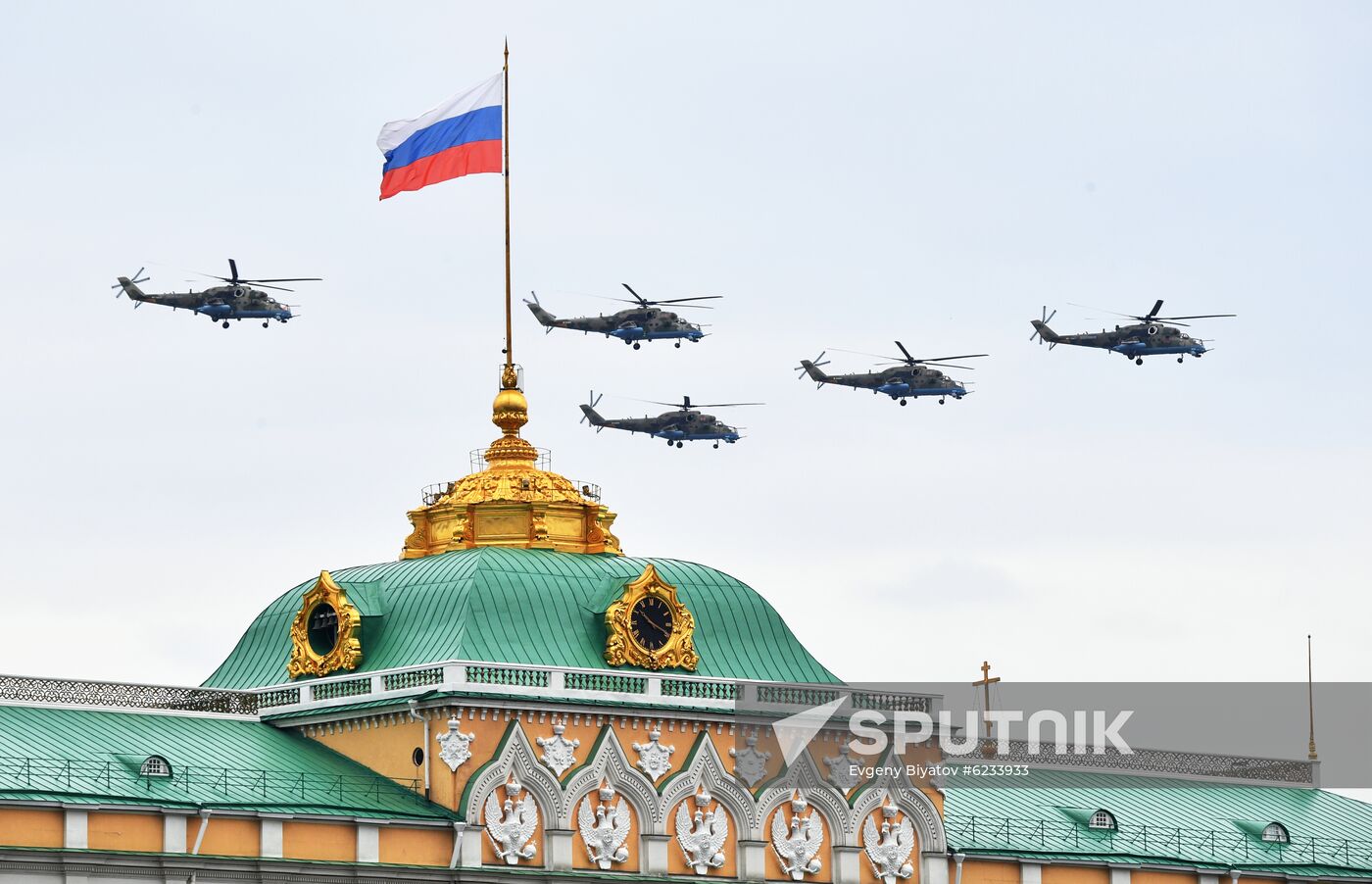 Russia Victory Day Parade Rehearsal