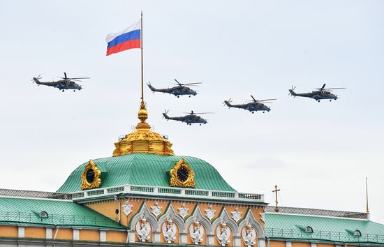 Russia Victory Day Parade Rehearsal