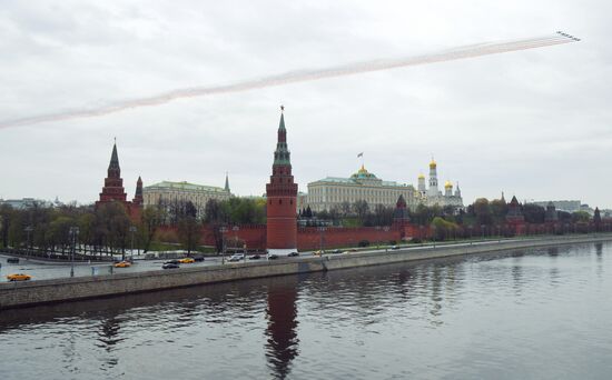Russia Victory Day Parade Rehearsal
