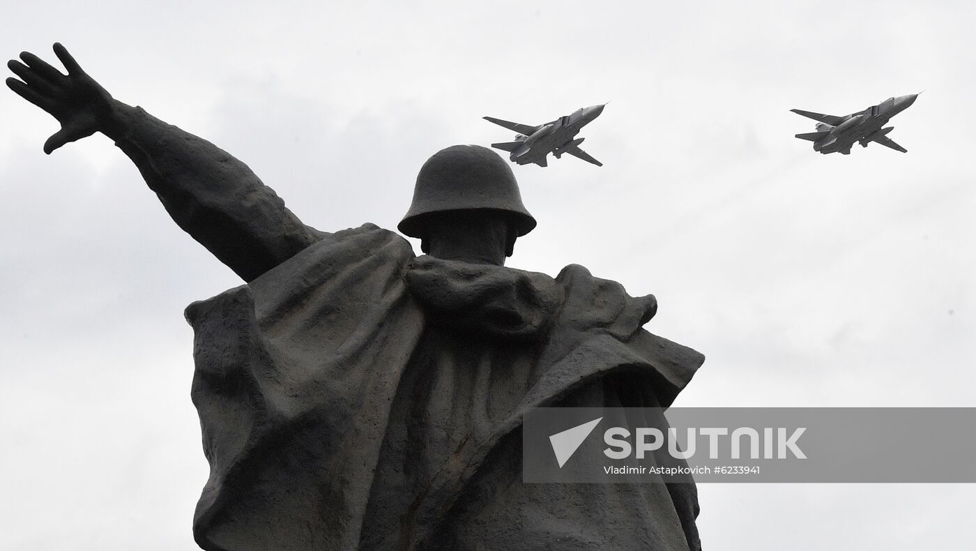 Russia Victory Day Parade Rehearsal