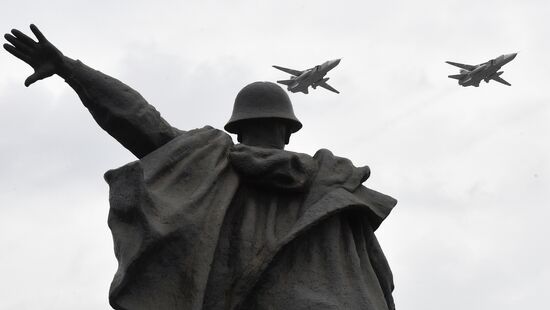 Russia Victory Day Parade Rehearsal