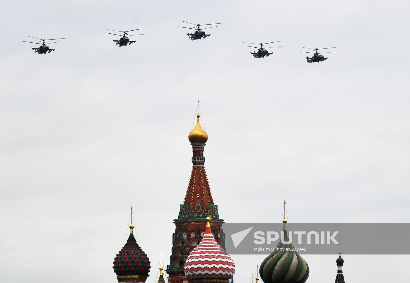 Russia Victory Day Parade Rehearsal