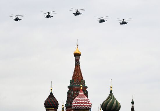 Russia Victory Day Parade Rehearsal
