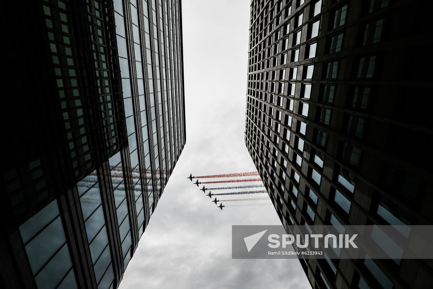 Russia Victory Day Parade Rehearsal