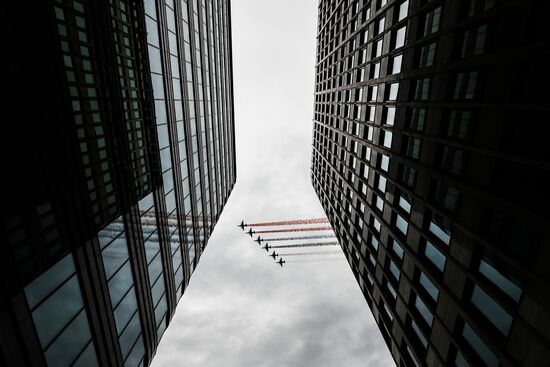 Russia Victory Day Parade Rehearsal