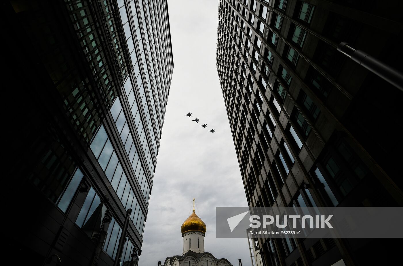 Russia Victory Day Parade Rehearsal