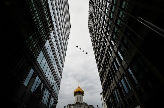 Russia Victory Day Parade Rehearsal